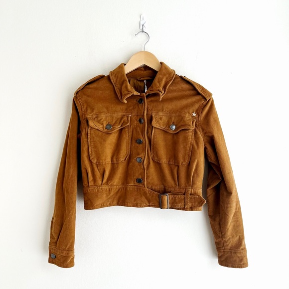 Free People Everlyn Corduroy Cropped Jacket - Picture 2 of 11